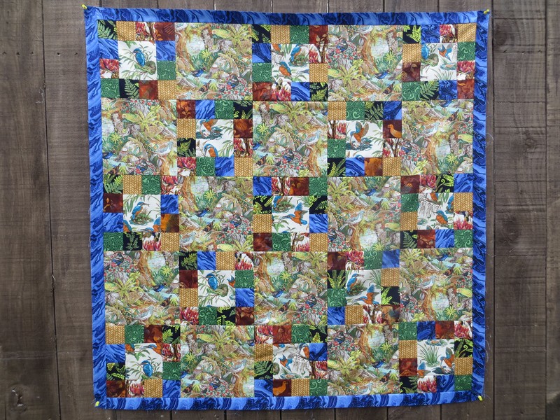Kiwiana quilt top